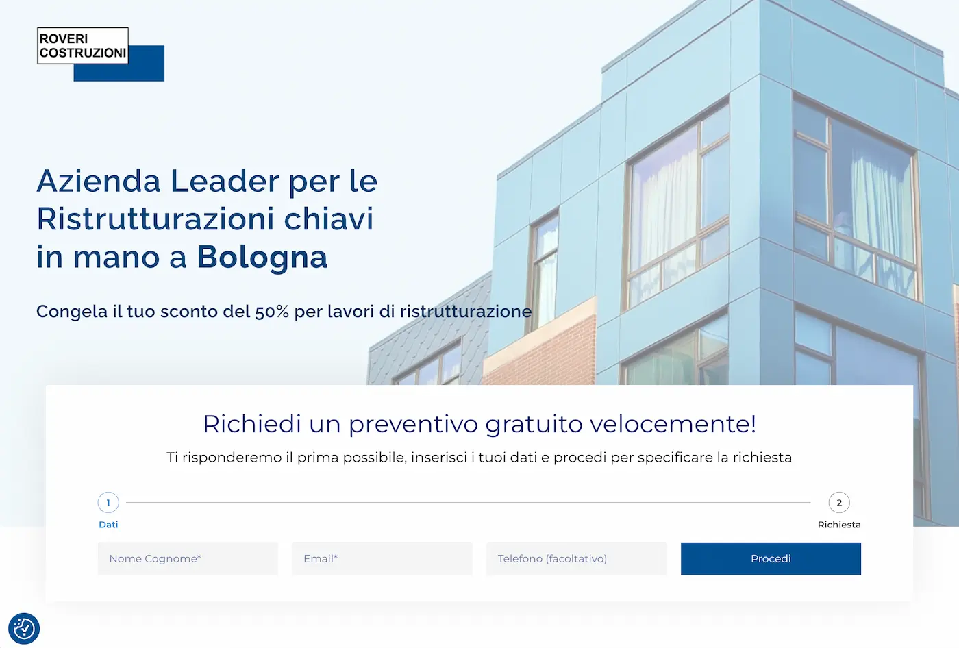 Sito Roveri Costruzioni